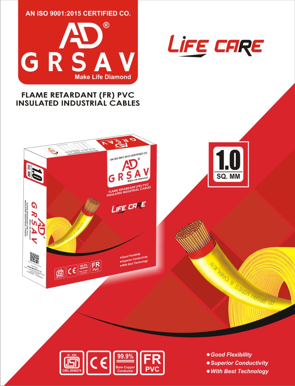 GRSAV WIRE LIFE CARE 1MM 